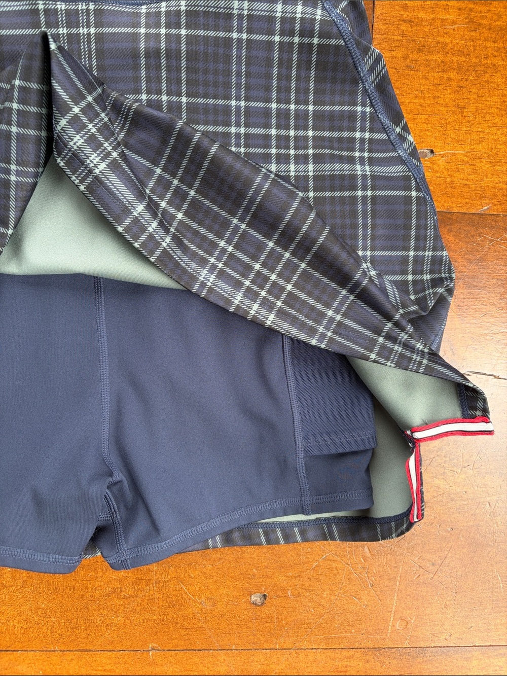 Wilson Tennis Dress Blackwatch Plaid Sz S - Picture 5 of 10